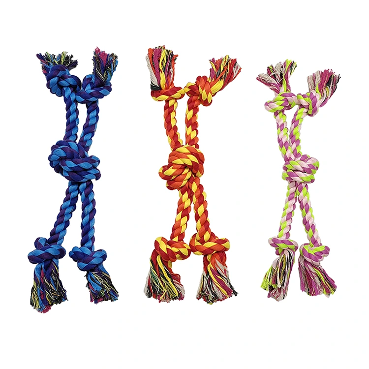 Eco Friendly Rope Knicked Dog Toy