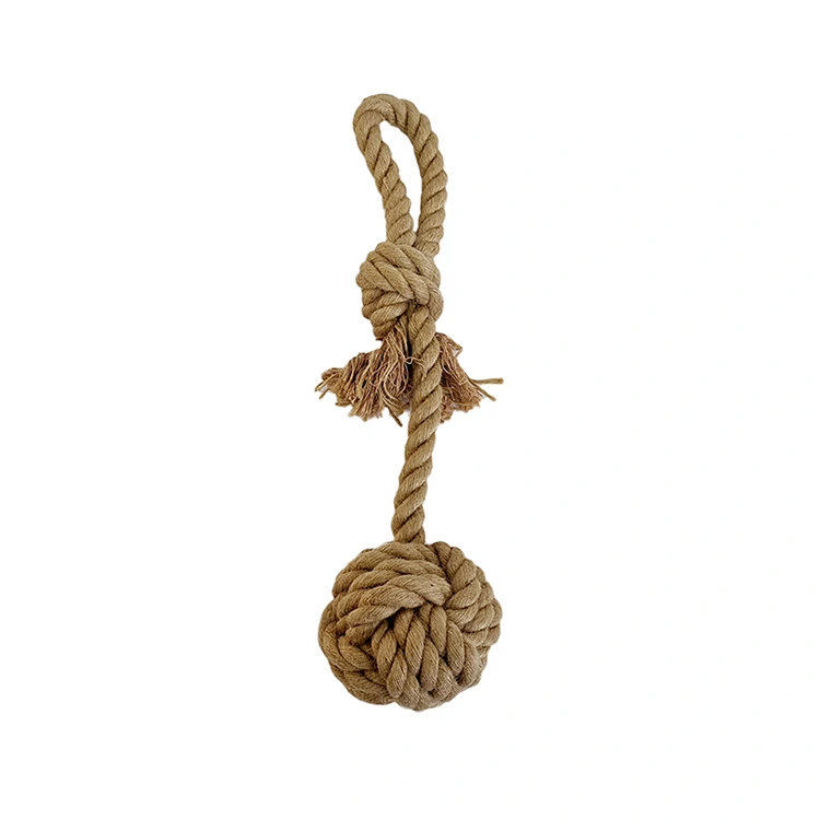 Jute rep hundleksaker